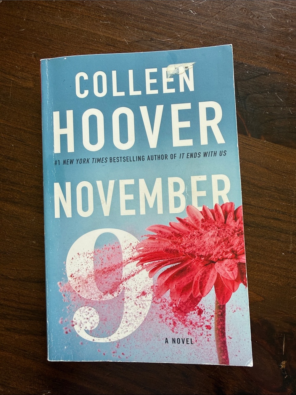 November 9 by Colleen Hoover